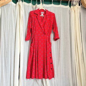 Vintage Midi Dress